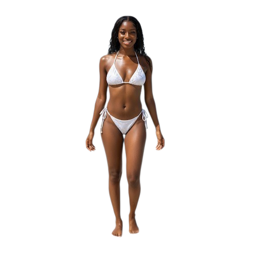 Classic White Swimwear String Bikini